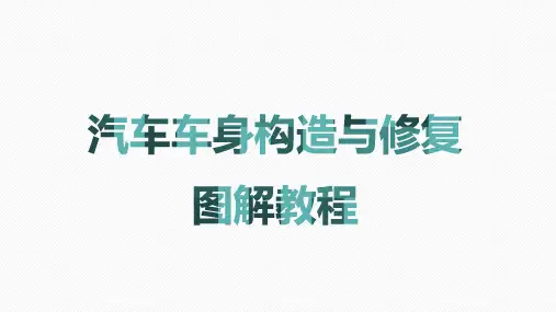 汽车车身构造与维修 第七章 汽车底漆的喷涂