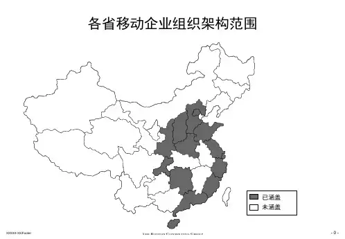 我国移动各省公司组织架构