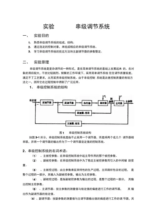 串级调节系统