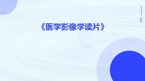 医学影像学读片
