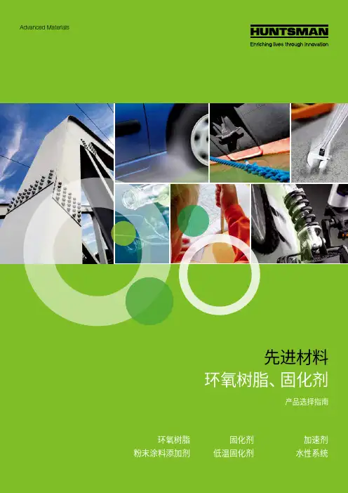 亨斯迈 环氧树脂 固化剂 产品选择指南说明书