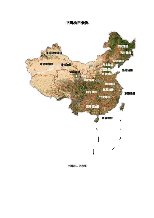 中国油田概况