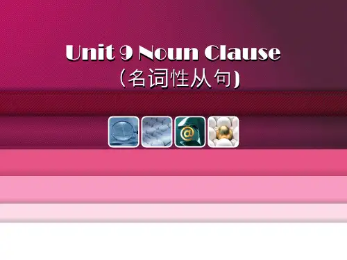 《致用英语(第二版)》语法教程1教学课件Unit 9