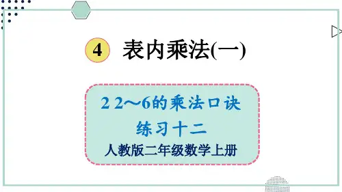 2024(新插图)人教版二年级数学上册练习十二-课件