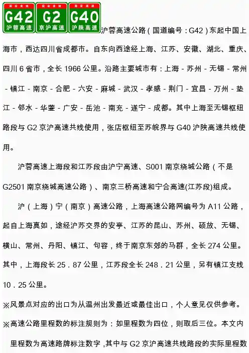 沪蓉高速江苏段