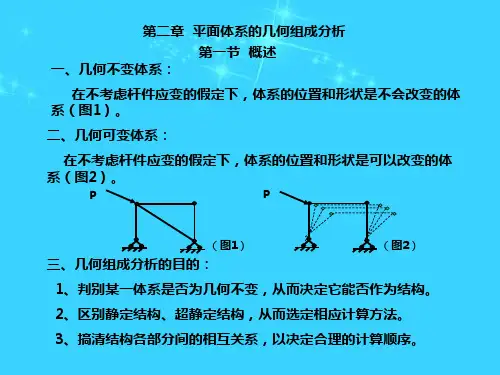 [精品]平面体系的几何组成分析