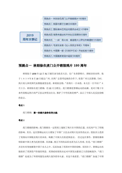 2019年周年大事记