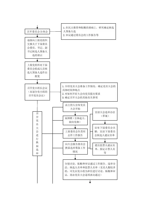 支部党员大会选票例样