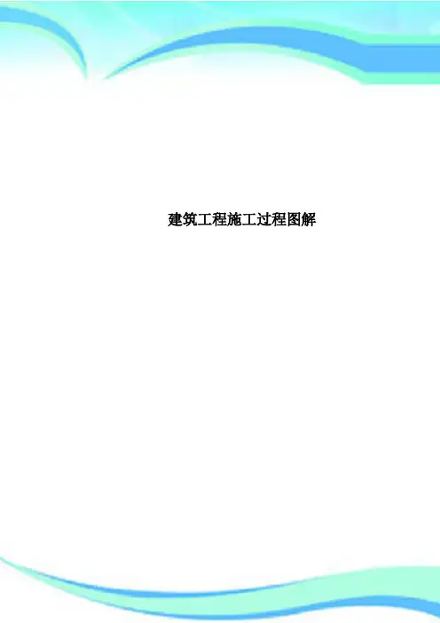 建筑工程施工过程图解