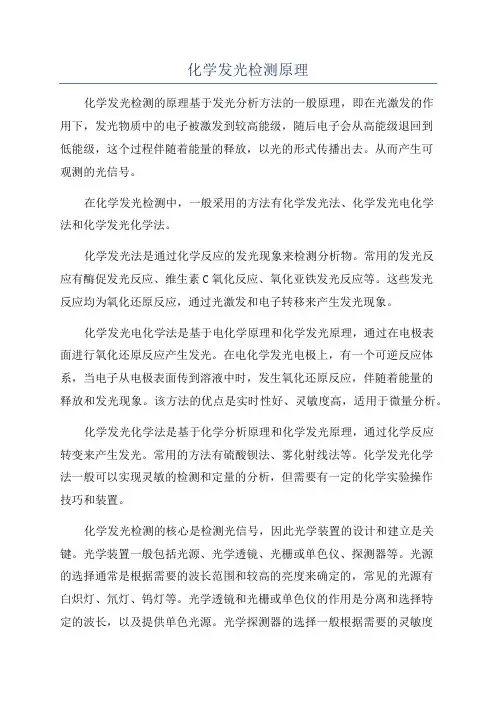 化学发光检测原理