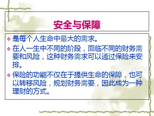 浅谈人生不同阶段的七张保单
