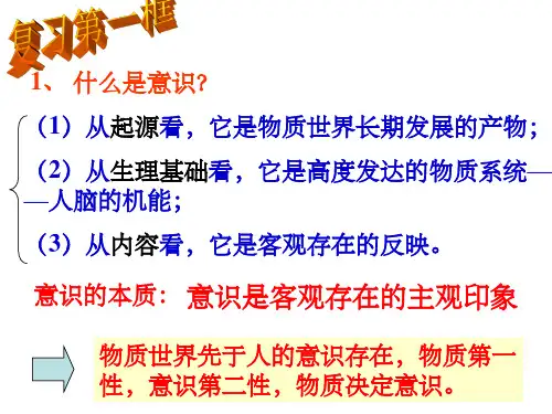 《意识的能动作用》PPT课件