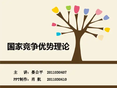 国家竞争优势理论