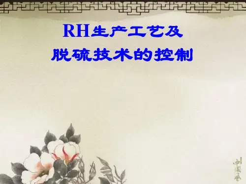 RH生产工艺及脱硫技术的控制