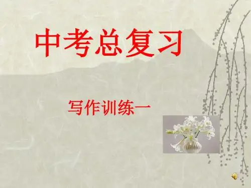 初中作文指导：怎样描写人物的外貌PPT课件1