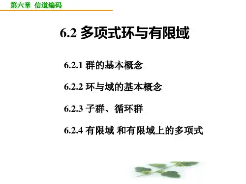 第6章信道编码(2)