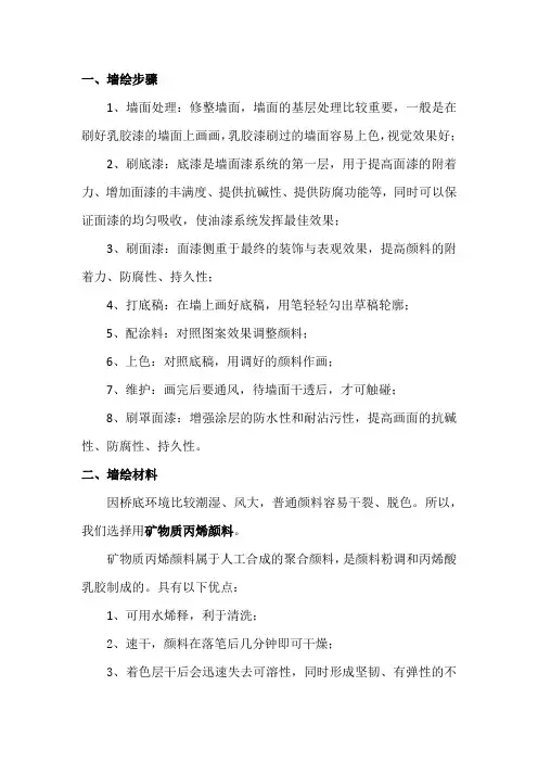 墙绘施工方案