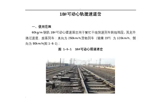 18号可动心轨提速道岔