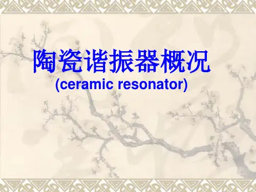 谐振器概况