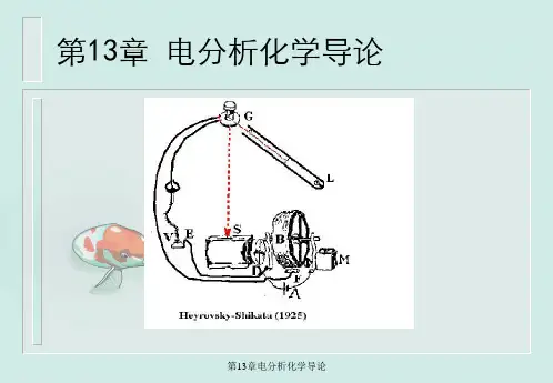 第13章电分析化学导论