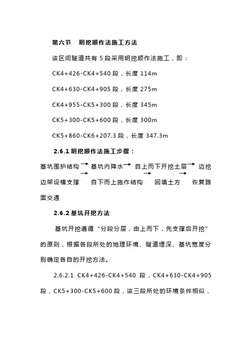 沈阳地铁重工街-明挖顺作法施工方法