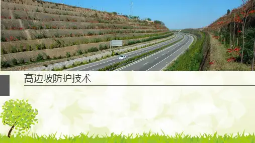 高边坡防护技术讲义课件