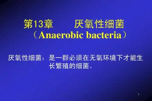 厌氧性细菌