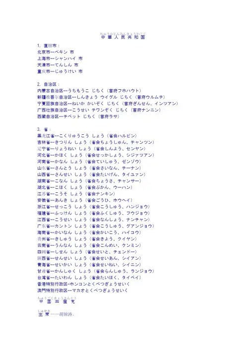 中国地图
