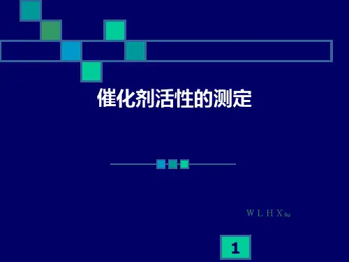 催化剂活性的测定(11)