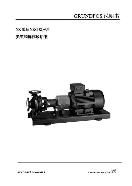 格兰富水泵NK NKGchinese