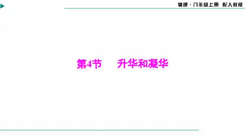 2024-2025学年初中物理八年级上册(人教版)第三章第4节升华和凝华[配套课件]