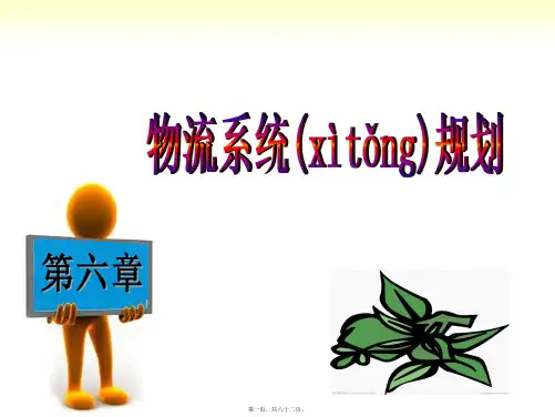 物流系统规划课件(PPT 61页)