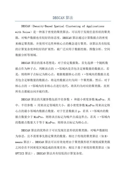 DBSCAN算法