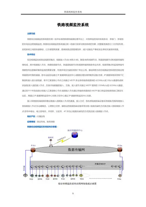 铁路视频监控系统