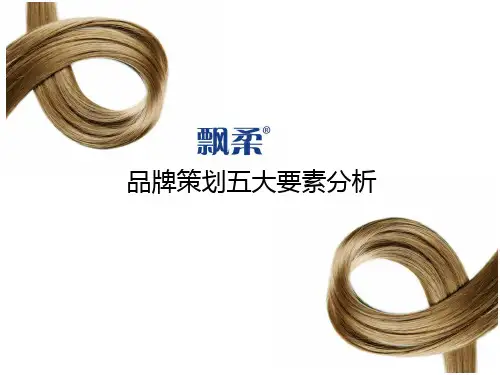 飘柔市场分析