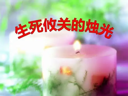 《生死攸关的烛光》PPT课件12 (共20张PPT)