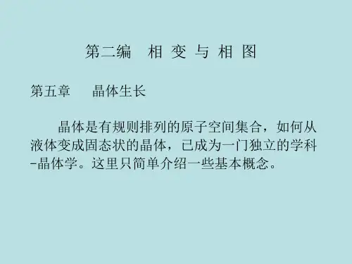 晶体生长_精品文档