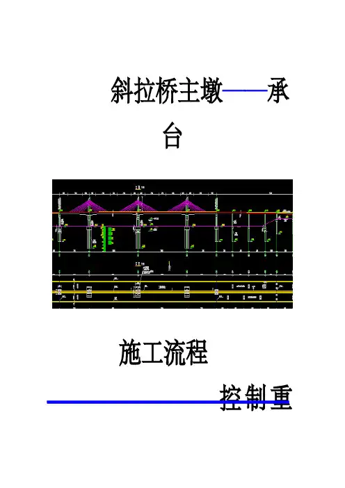 斜拉桥施工工艺讲义