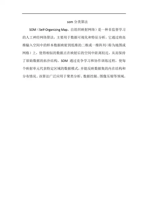 som分类算法