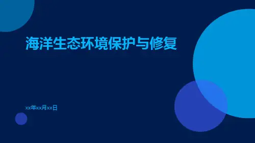 海洋生态环境保护与修复