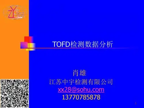 TOFD数据分析-肖雄