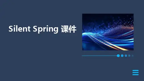silent spring课件ppt