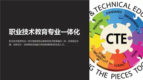 职业技术教育专业一体化