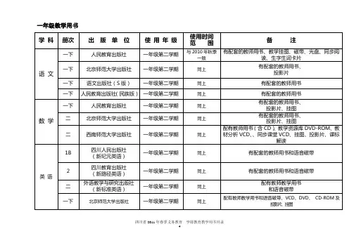 义务教育阶段教学用书目录002