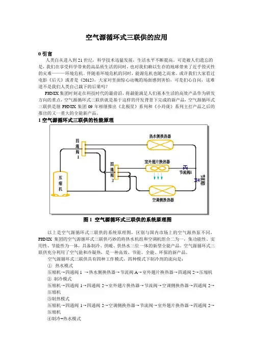 空气源循环式三联