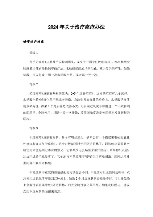 2024年关于治疗痤疮办法_1
