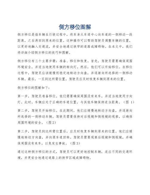 侧方移位图解