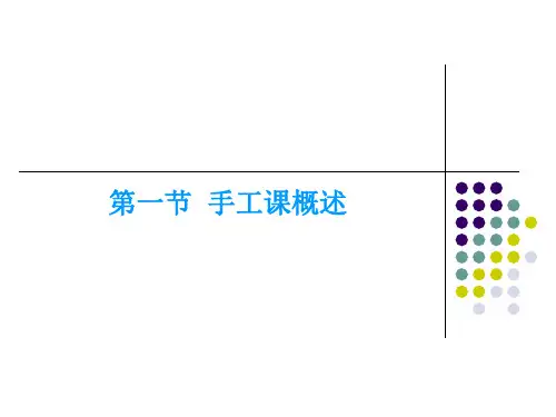 手工概述课件
