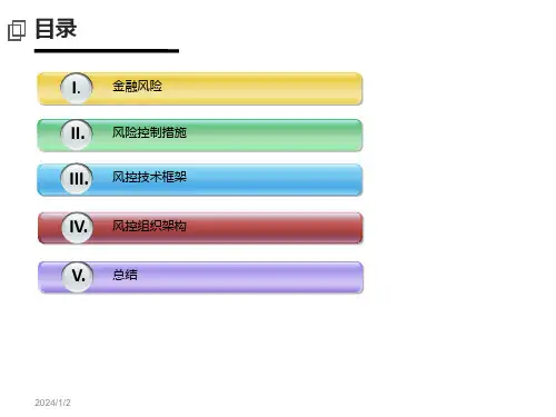 最全最详细互联网金融风控课件