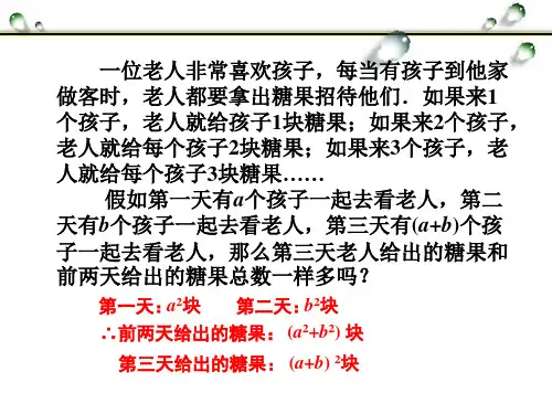 完全平方公式【优质课课件】
